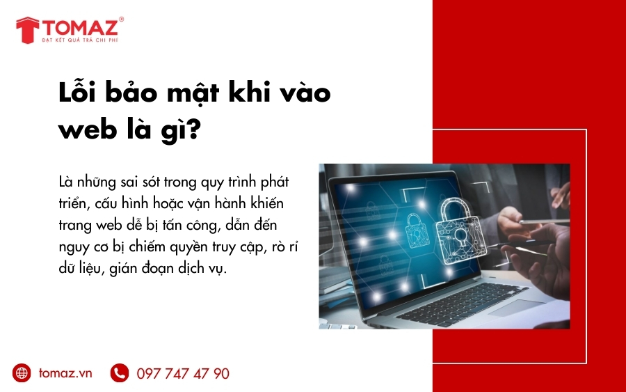 Lỗi bảo mật khi vào web là gì?