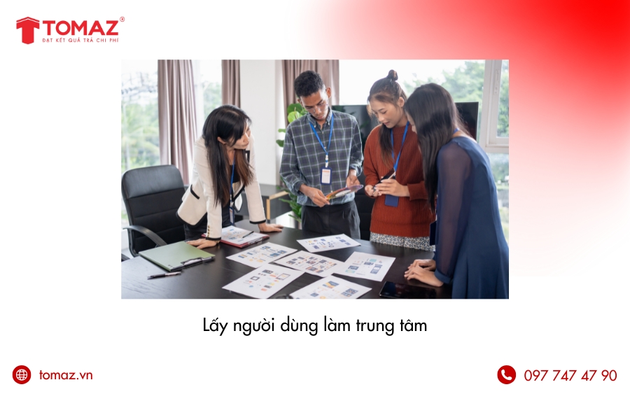Nguyên tắc thiết kế website - Lấy người dùng làm trung tâm