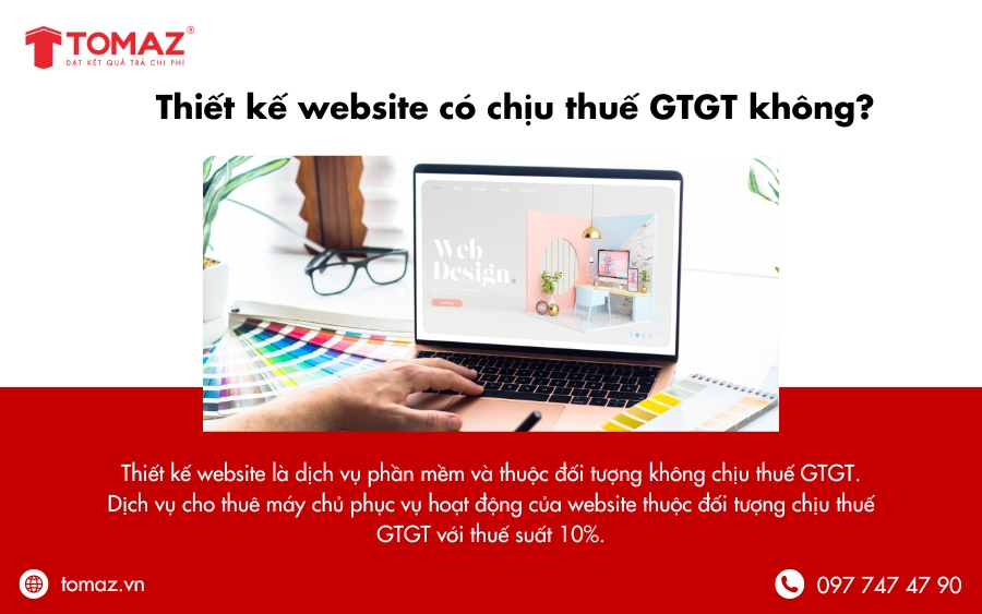 Thiết kế website có chịu thuế GTGT không?