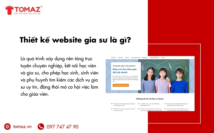 Thiết kế website gia sư là gì?