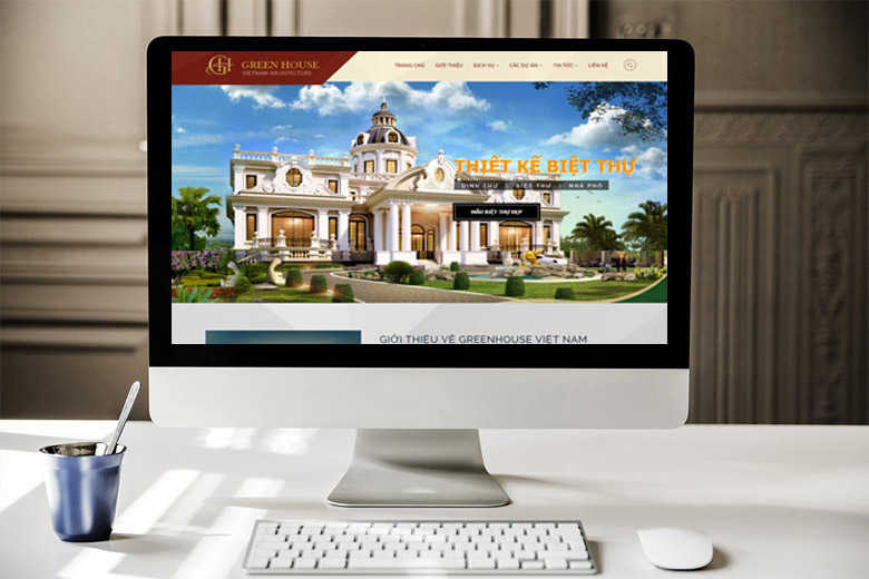 Tham khảo các mẫu thiết kế website kiến trúc đẹp