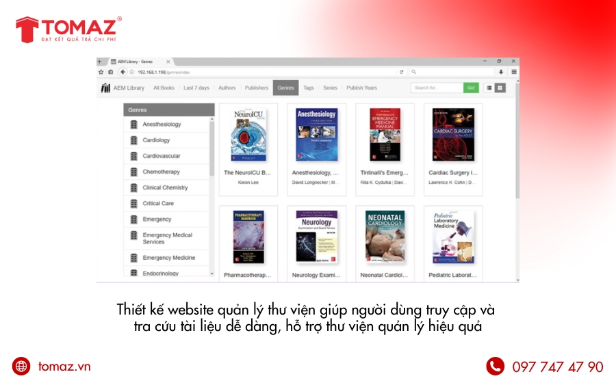 Lợi ích khi thiết kế website quản lý thư viện