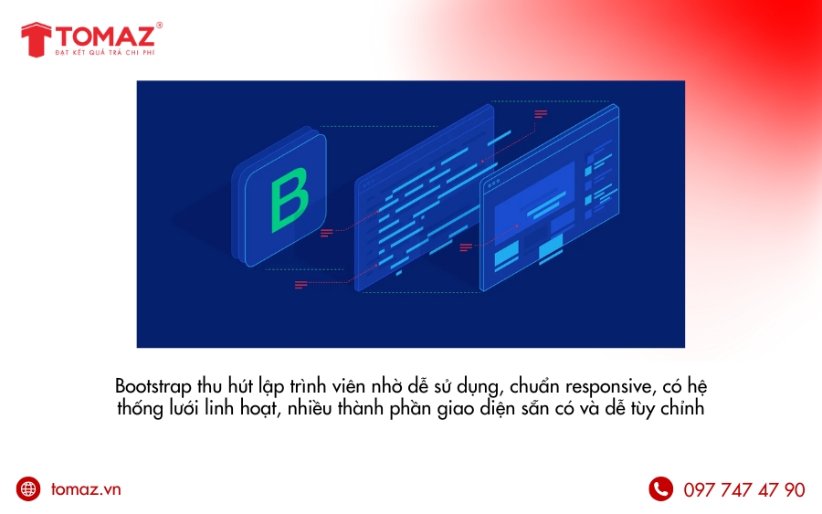 Lý do Bootstrap trở thành công cụ thiết kế website được nhiều lập trình viên ưa chuộng nhất