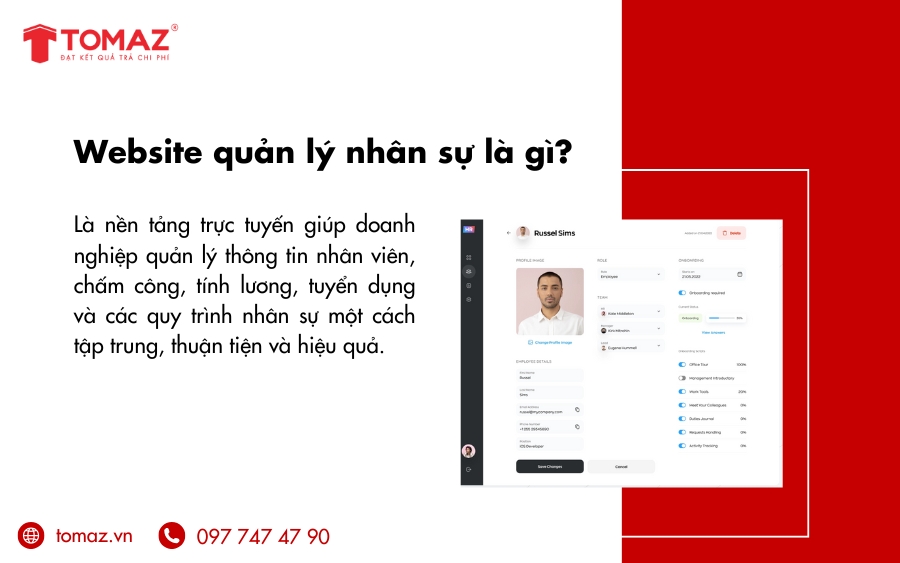 Website quản lý nhân sự là gì?