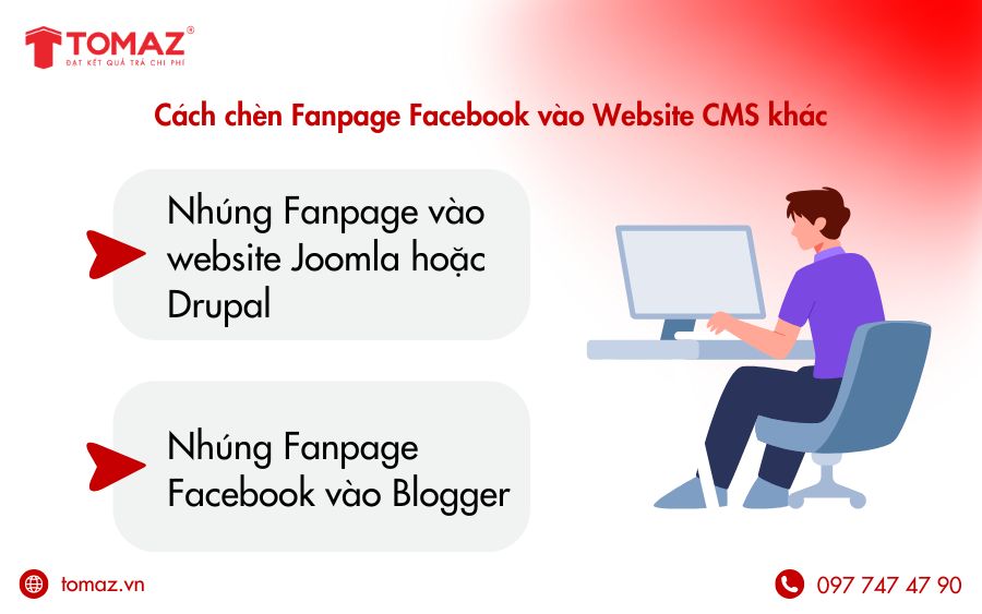 Gắn fanpage vào website CMS khác