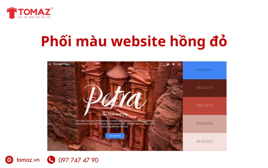 Phối màu website 1