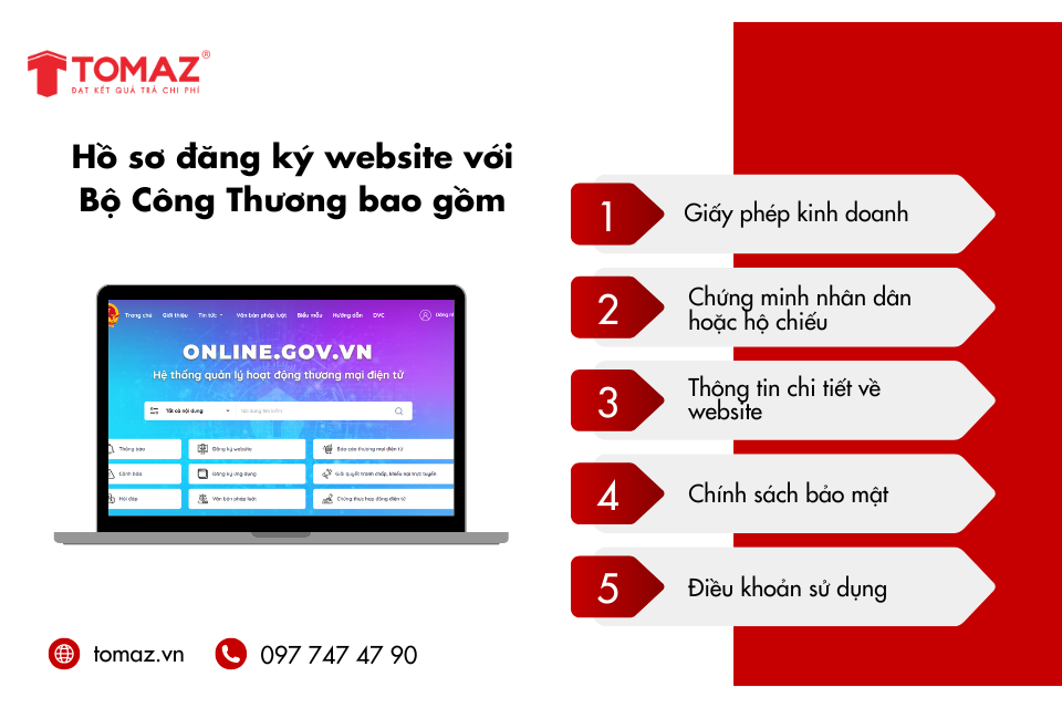 Tại sao phải đăng ký website với Bộ Công Thương? Hồ sơ đăng kí gồm những gì?