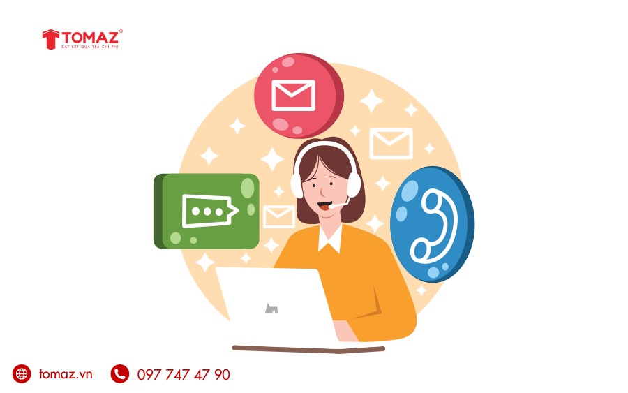 Đội ngũ nhân viên tư vấn của TOMAZ chuyên nghiệp, tận tâm, tận tình.