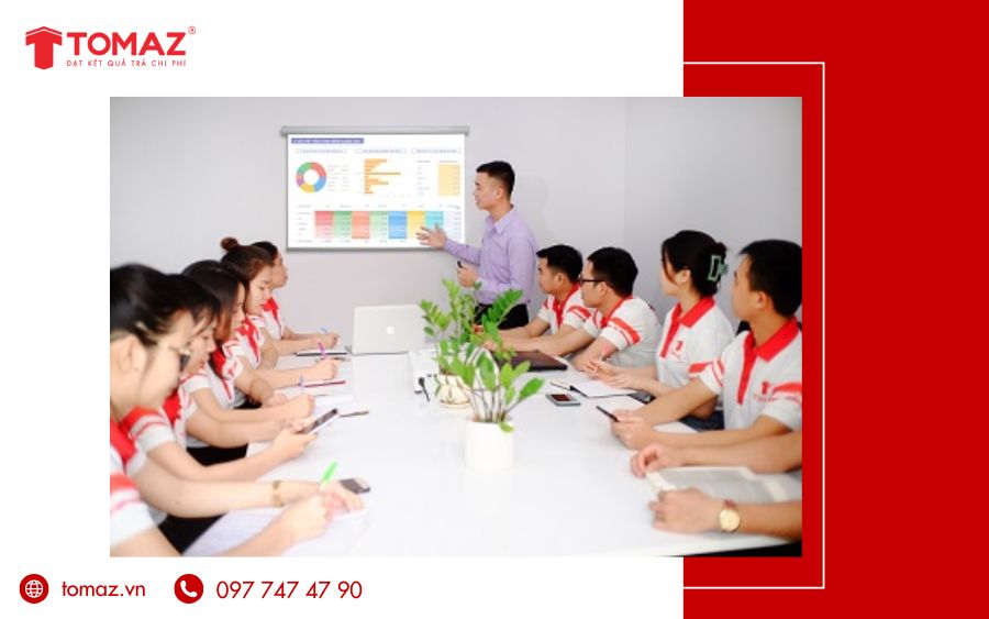 Đội ngũ nhân sự của Tomaz với nhiều năm kinh nghiệm trong lĩnh vực thiết kế website