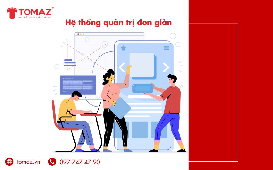 Tomaz thiet ke web bat dong san với hệ thống quản trị đơn giản - dễ dàng