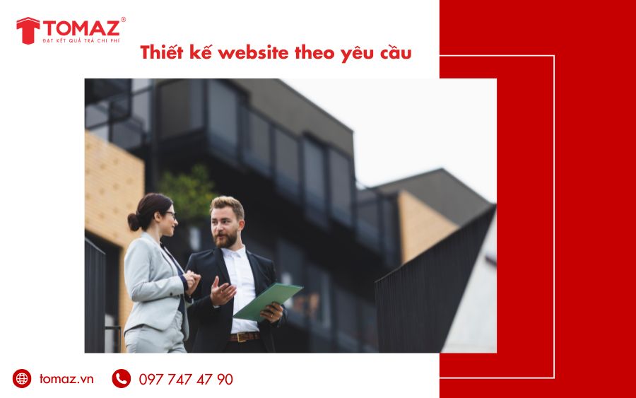 Tomaz lập website bất động sản theo yêu cầu của khách hàng