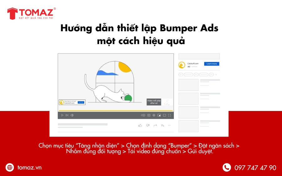 Quy trình tạo chiến dịch quảng cáo Bumper Ads