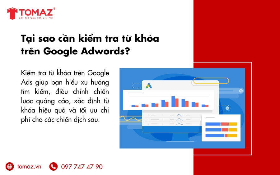 Kiểm tra từ khoá trên Google AdWords để nắm xu hướng tìm kiếm, chọn lọc từ khóa mang lại chuyển đổi cao