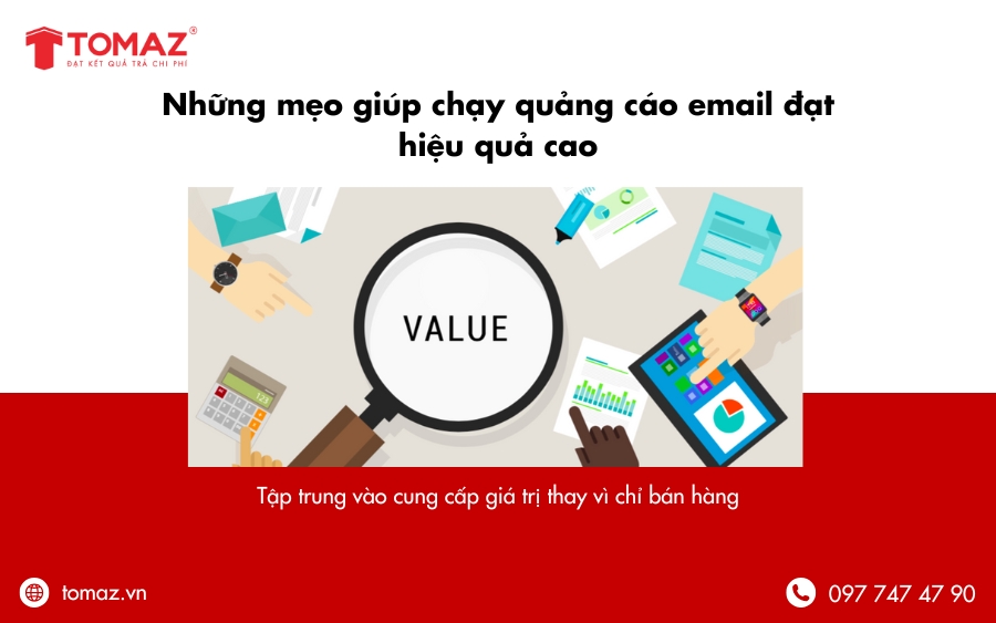 Những mẹo giúp chạy quảng cáo email đạt hiệu quả cao