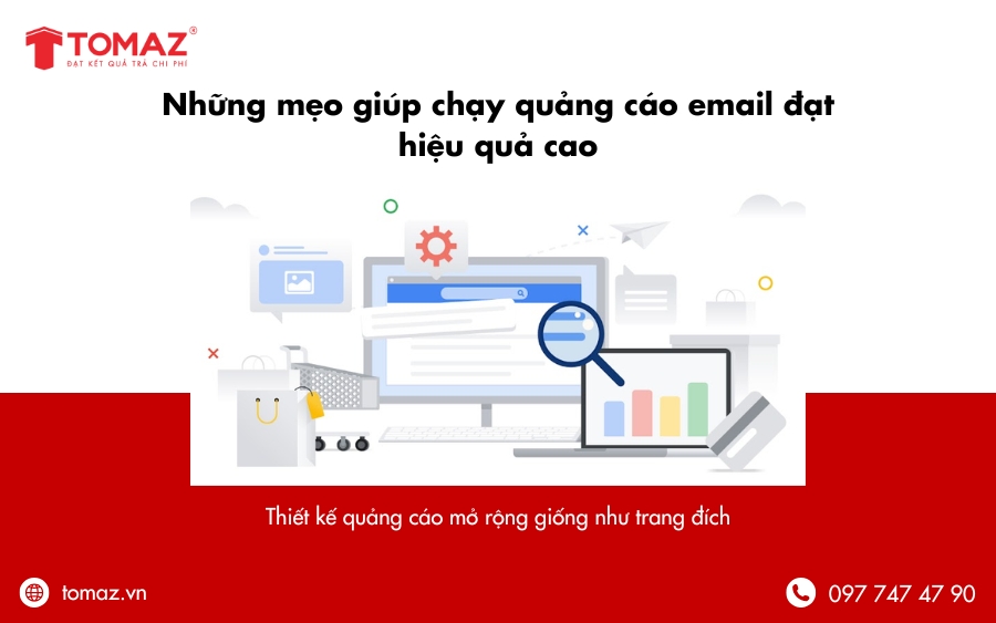 Những mẹo giúp chạy quảng cáo email đạt hiệu quả cao