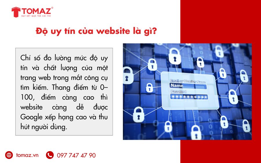 Kiểm tra độ uy tín của web là yếu tố quan trọng để người dùng và Google đánh giá website có an toàn và đáng truy cập hay không