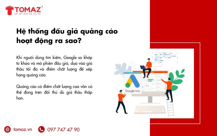 Quảng cáo có điểm chất lượng cao vẫn có thể vượt đối thủ dù giá thầu thấp hơn