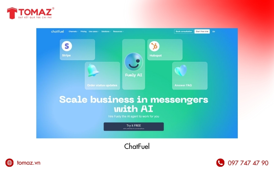 Các nền tảng tạo Bot Chat Messenger phổ biến - ChatFuel