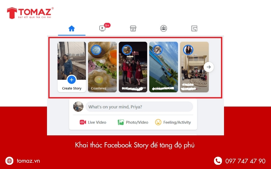 Cách tăng tương tác Facebook - Khai thác Facebook Story