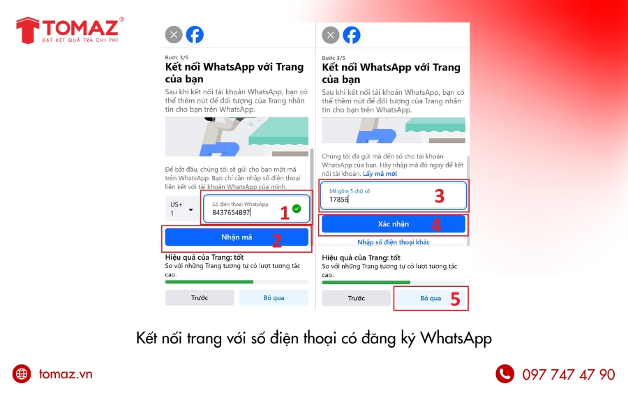 Kết nối WhatsApp với Trang của bạn
