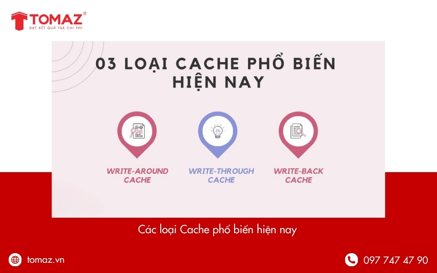 Các loại Cache phổ biến hiện nay
