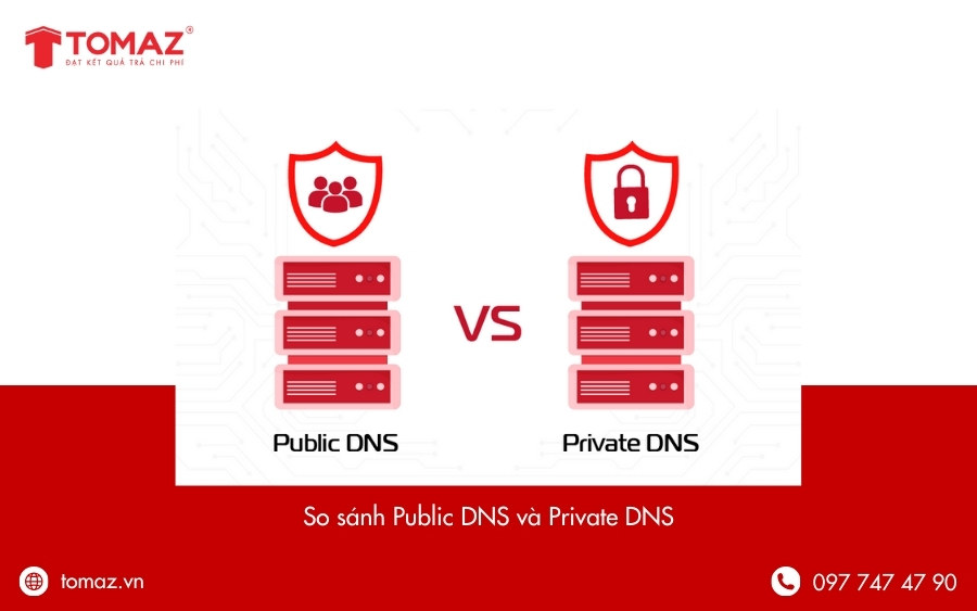 So sánh Public DNS và Private DNS
