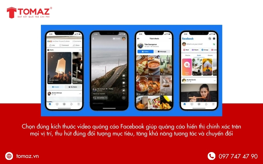 Chọn đúng kích thước video quảng cáo Facebook ảnh hưởng đến hiệu quả chiến dịch quảng cáo