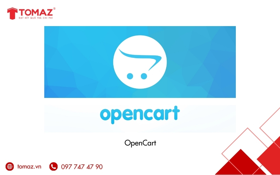 Các nền tảng mã nguồn mở phổ biến trong thiết kế website - OpenCart
