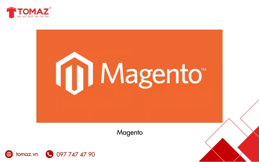 Các nền tảng mã nguồn mở phổ biến trong thiết kế website - Magento