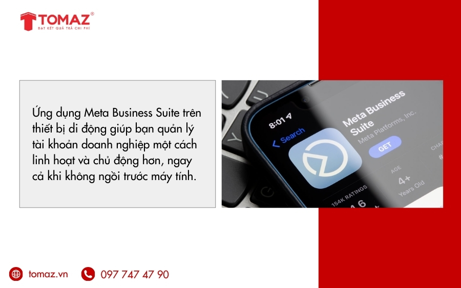 Meta Business Suite giúp theo dõi tài khoản, quản lý bài đăng, tin nhắn và bình luận trên Facebook và Instagram trong một giao diện duy nhất