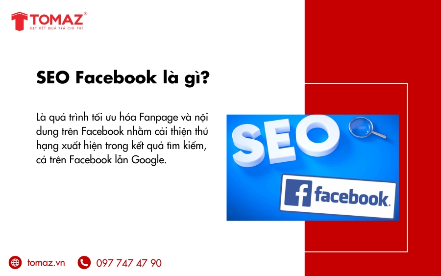 SEO Facebook là quá trình tối ưu hóa Fanpage và nội dung trên Facebook