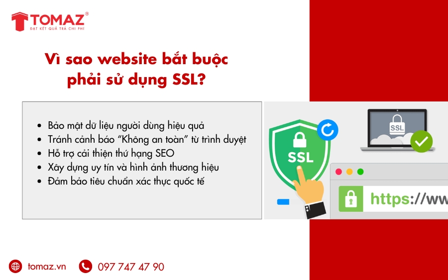 Vì sao website bắt buộc phải sử dụng SSL hiện nay?