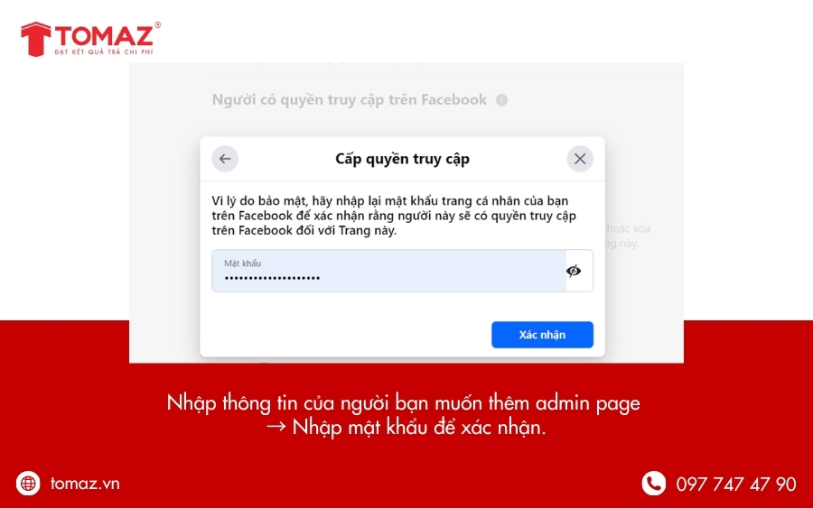 Xác nhận và hoàn tất