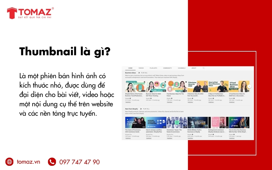 Thumbnail là gì?