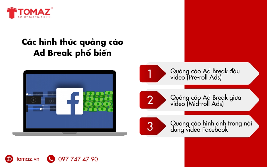 Các hình thức quảng cáo Ad Break phổ biến hiện nay