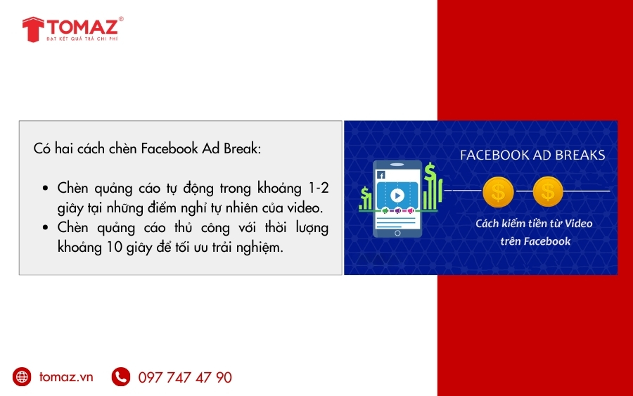 Cách kiểm soát vị trí hiển thị quảng cáo Ad Break trong video