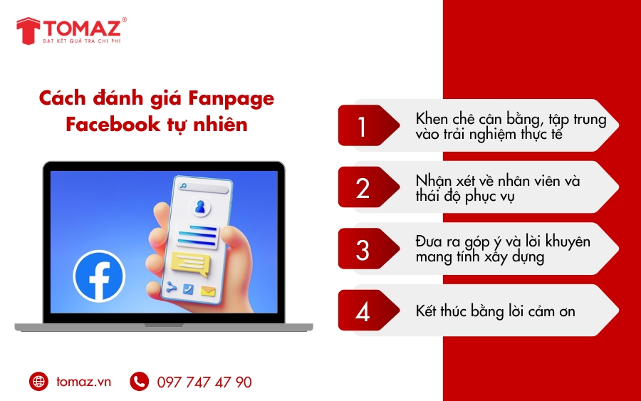 Cách đánh giá Fanpage Facebook tự nhiên, không vi phạm chính sách