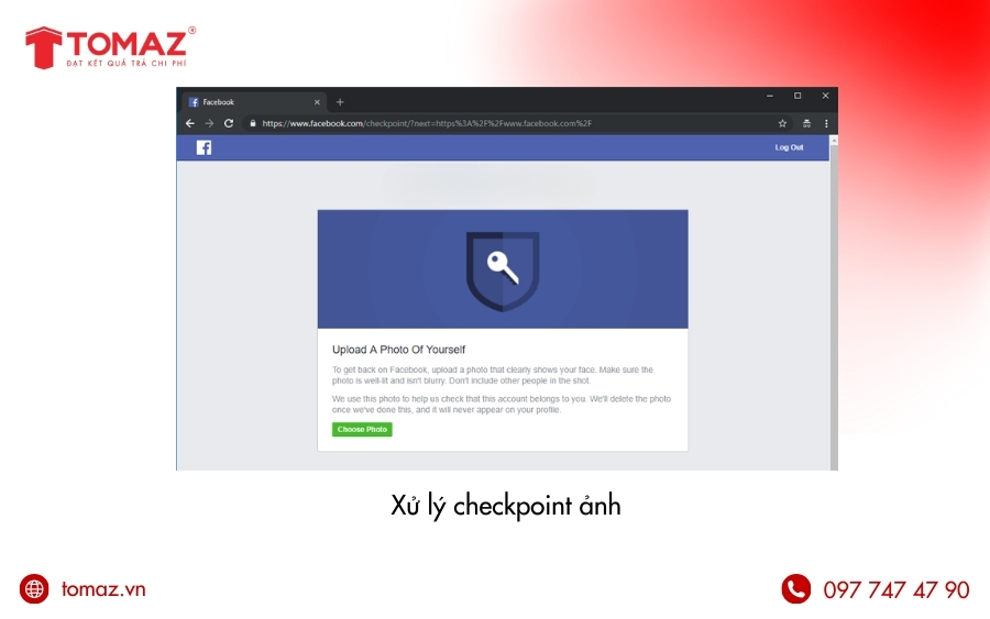 Cách xử lý checkpoint Facebook xác minh hình ảnh