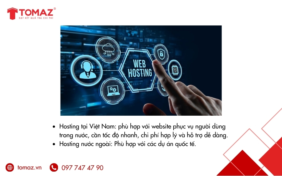Nên lựa chọn hosting tại Việt Nam hay nước ngoài?