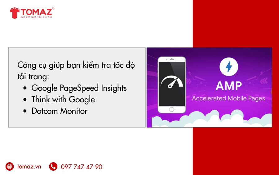 Kiểm tra tốc độ tải trang AMP