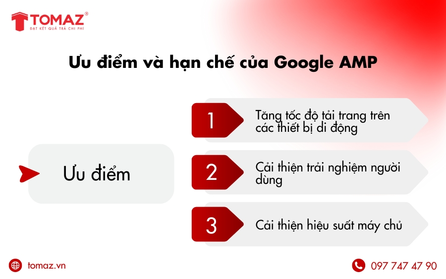 Ưu điểm nổi bật của AMP là gì?